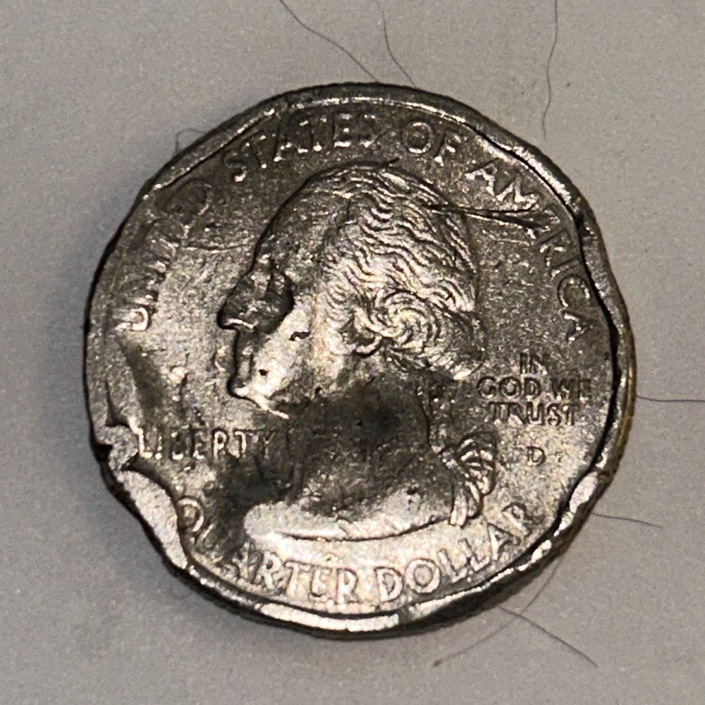 RARE 2001 Vermont Quarter **MULTIPLE ERRORS**