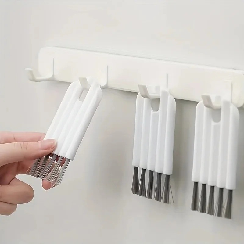 2Pcs Keyboard Brushes Multi-Function Computer Cleaning Brushes Soft Brush Corner