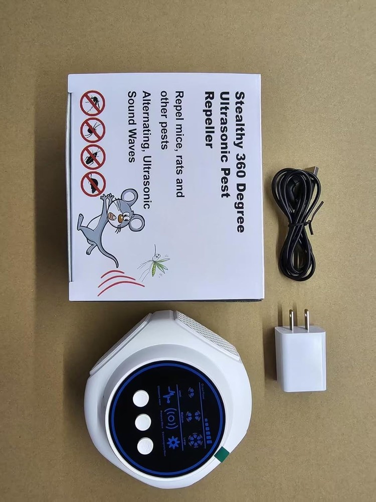 Ultrasonic Pest Repeller Plug In Indoor Mouse Rat Bug Insect Control