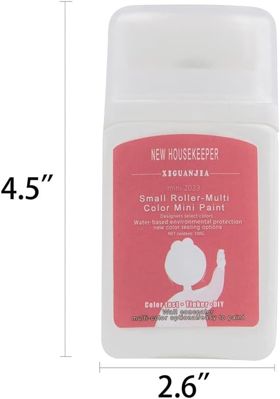 Small Roller Wall Patching Brush Repair Paste Mini Spackle White