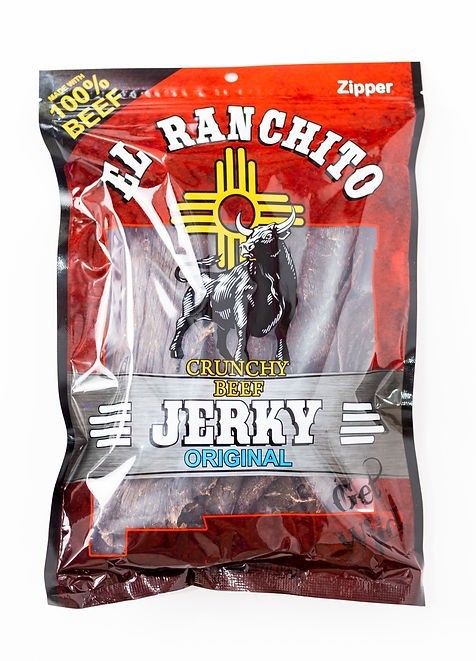El Ranchito Crunchy  Beef Jerky – Original, 6 oz