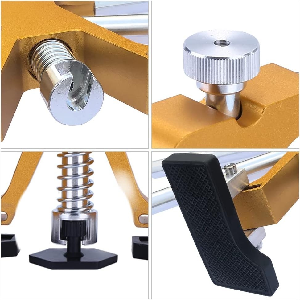 Auto Dent Puller Kit with Adjustable Golden Lifter & 21-Size Tabs