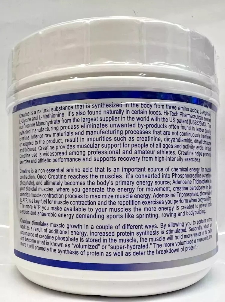 Hi-Tech Pharmaceuticals Phosphagen Creatine Monohydrate 400gm Unflavored New