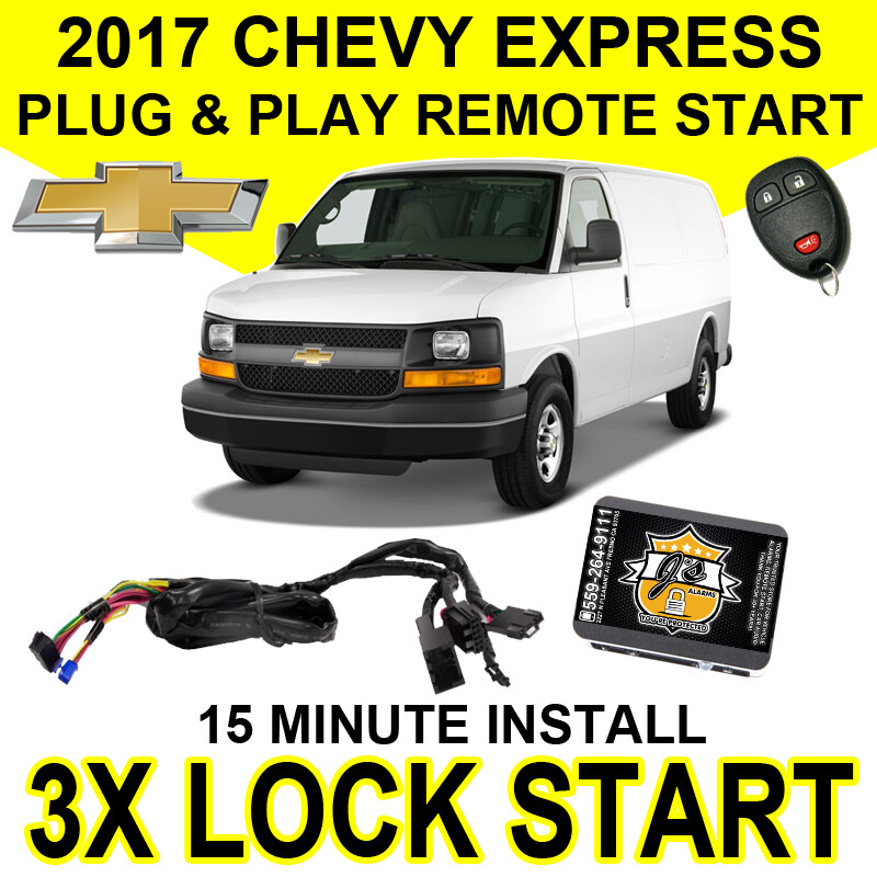 2017 Chevy Express Van Plug & Play Remote Starter Car Start Chevrolet GMC GM10