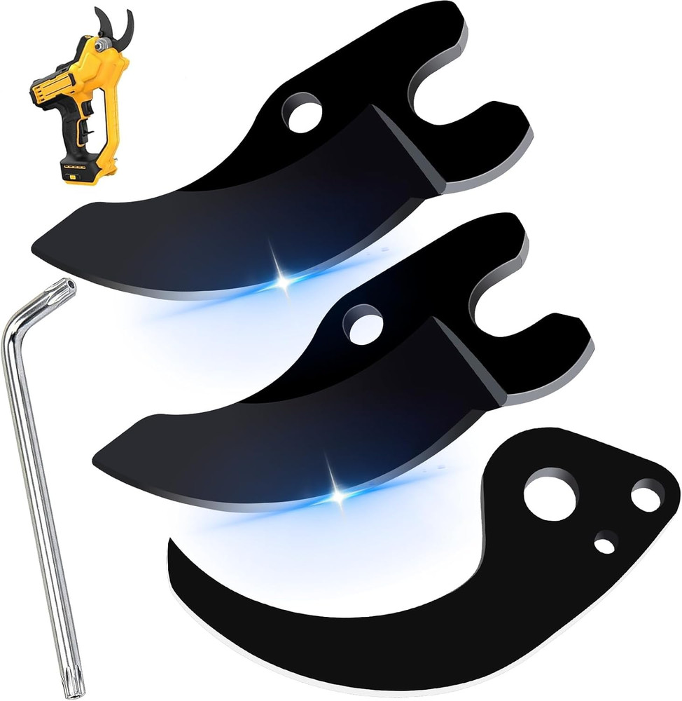 2Pcs N920015 & 1Pcs Na044629 Cordless Pruning Shears Replacement Blades Compa...