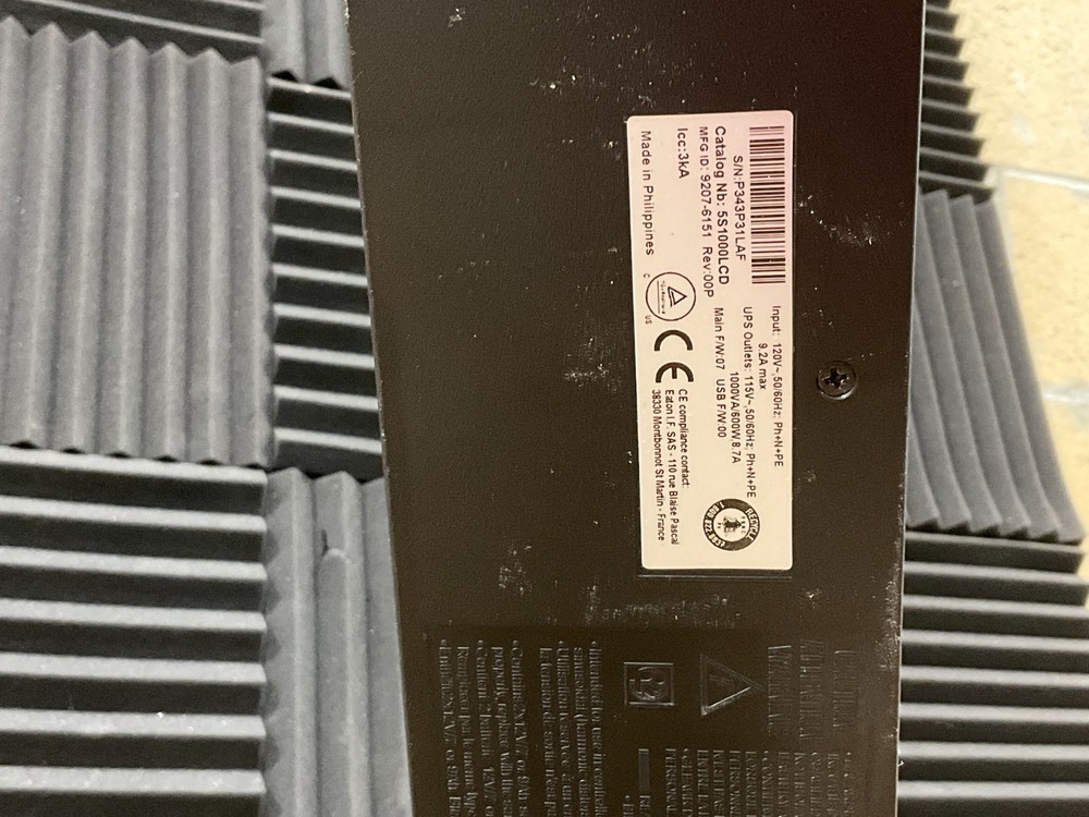 Eaton 5S 1000VA LCD 120v 5S1000LCD ✅ ❤️️ ✅ ❤️ ✅ ❤️️ ✅ ❤️