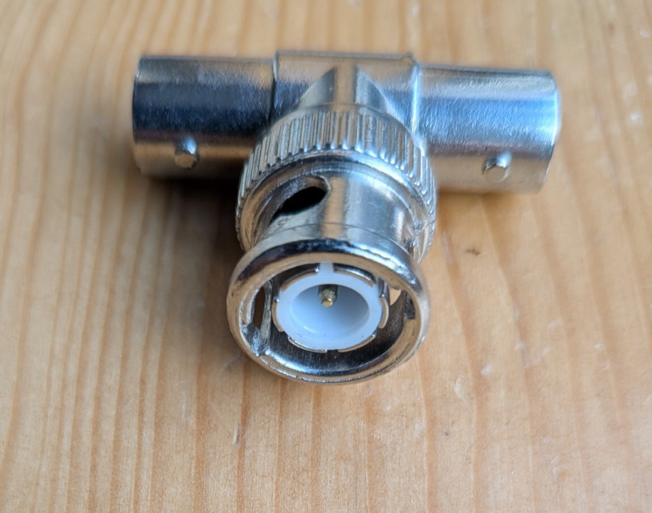 BNC T connector, splitter