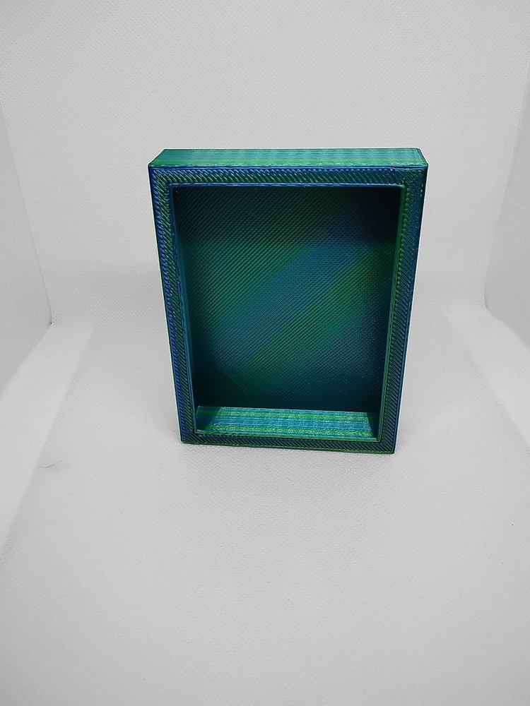 Multicolor Green Top Loader Trading Card Storage Box Display Stand Deck