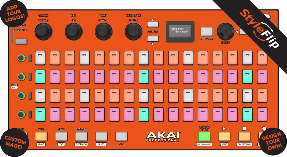 Akai Fire Skin | Custom Design | Protective Decal | StyleFlip