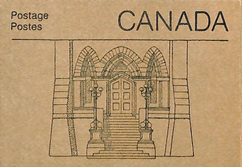 Canada - Booklet BK92b - Harrison Paper - 1987