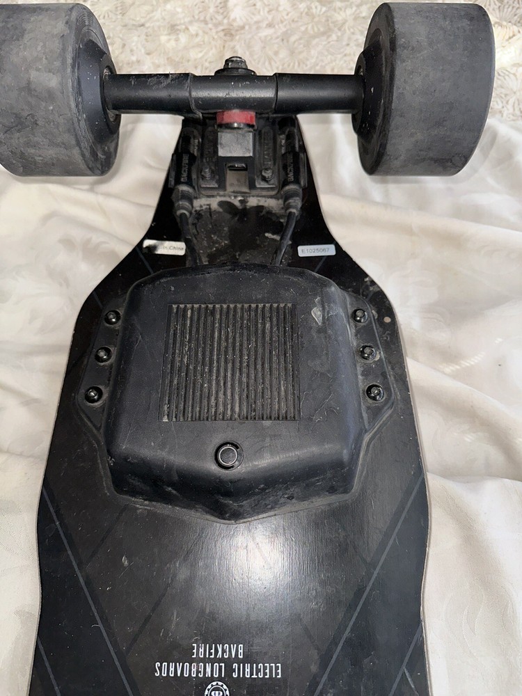 Backfire Electric Longboard Missing Parts Not Tested