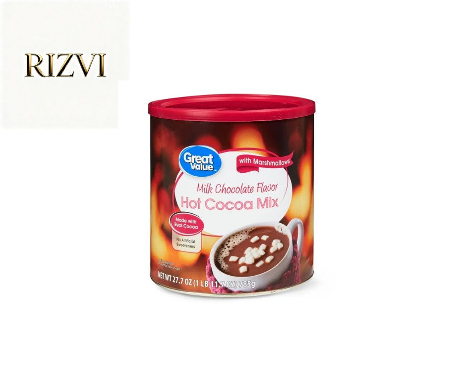 Great Value Milk Chocolate Hot Cocoa Mix 27oz Can