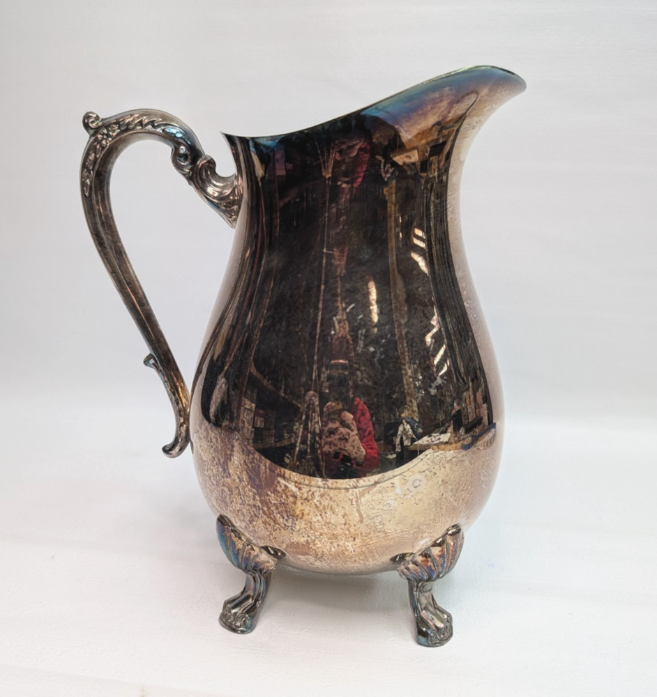Vintage Webster Wilcox Silver-Plated Pitchers