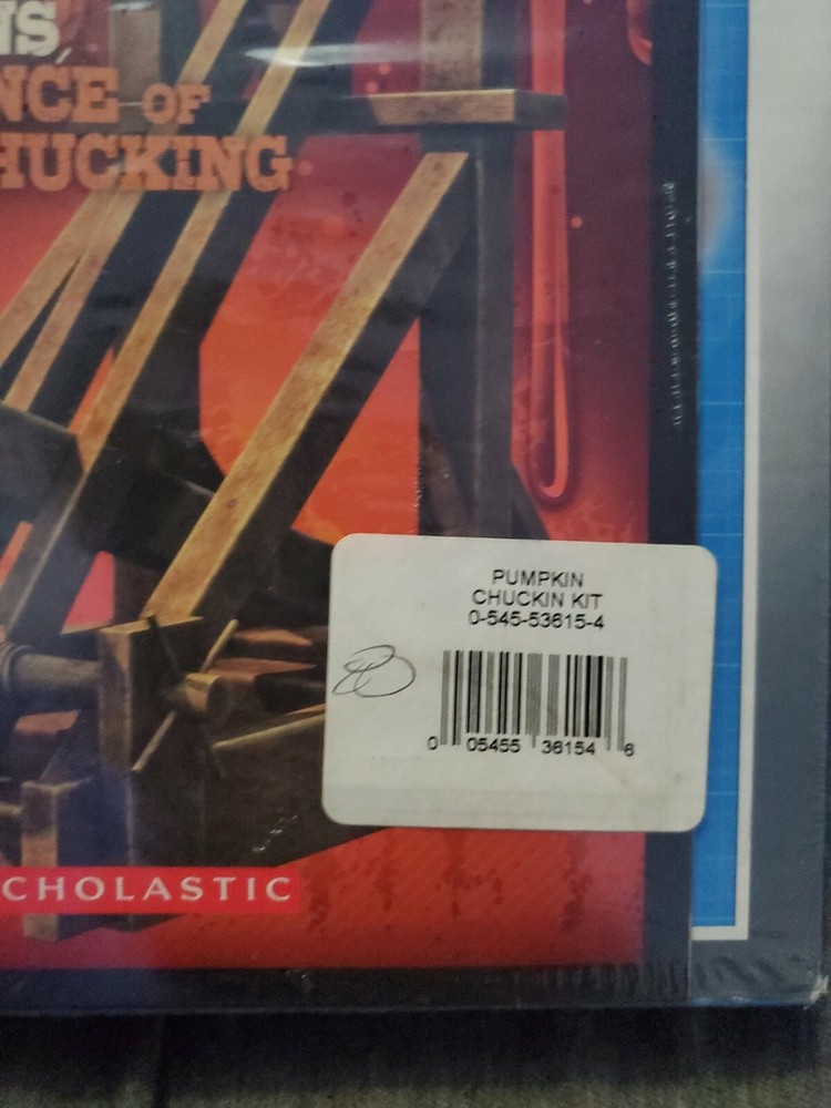 Scholastic Pumpkin Chuckin Kit Catapult Game
