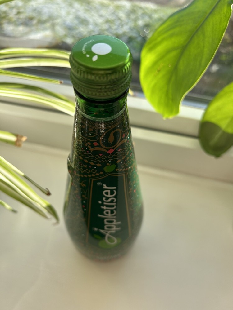 Collectable Eliza Doolittle Appletiser Glass Bottle (soft drink)