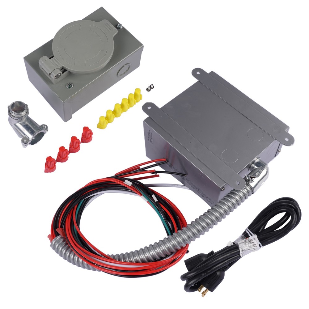 30 Amp 6-Circuit Pro/Tran Transfer Switch Kit for Generators 7500 Watts