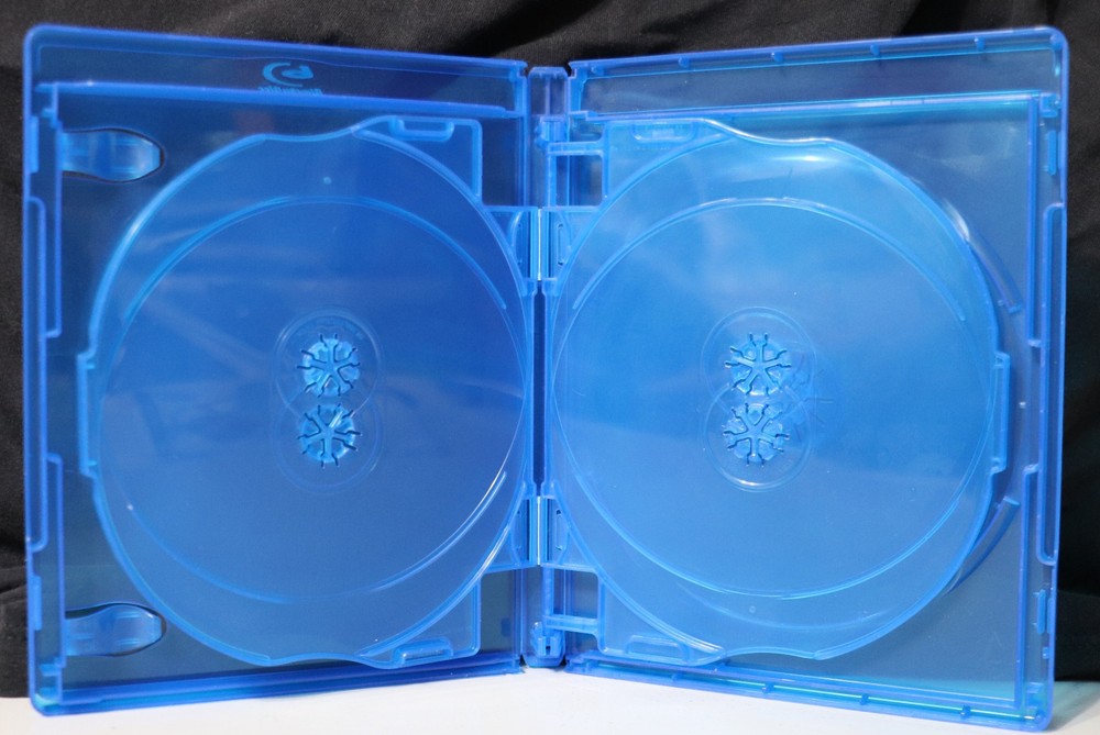 Genuine 5-Disc Logo 15mm Premium Blu-ray Replacement Case Shell Box NEW