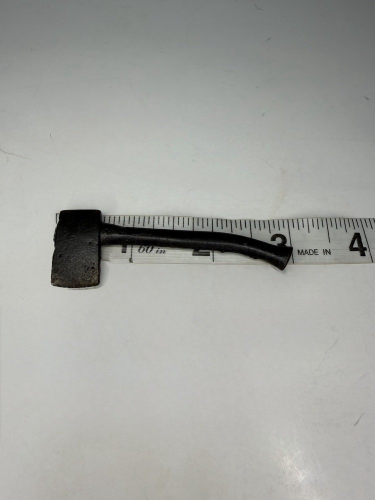 Antique Vintage Cast Iron Miniature Axe