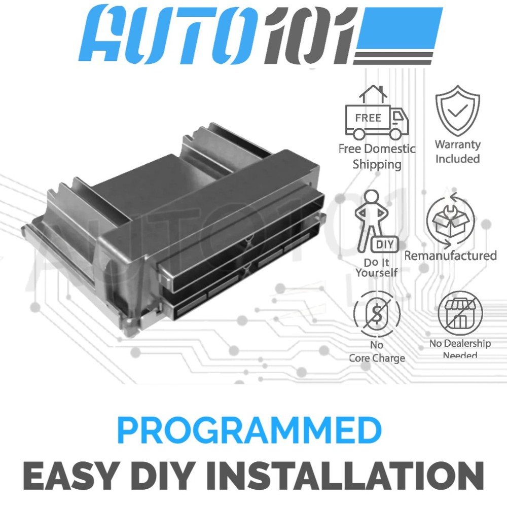VIN Programmed 2000-2003 Chevrolet S10 Engine Computer PCM 12202203 GM