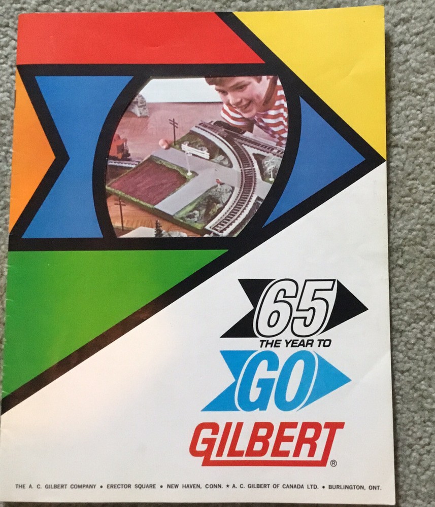 A.C. Gilbert 1965 Toy Catalog