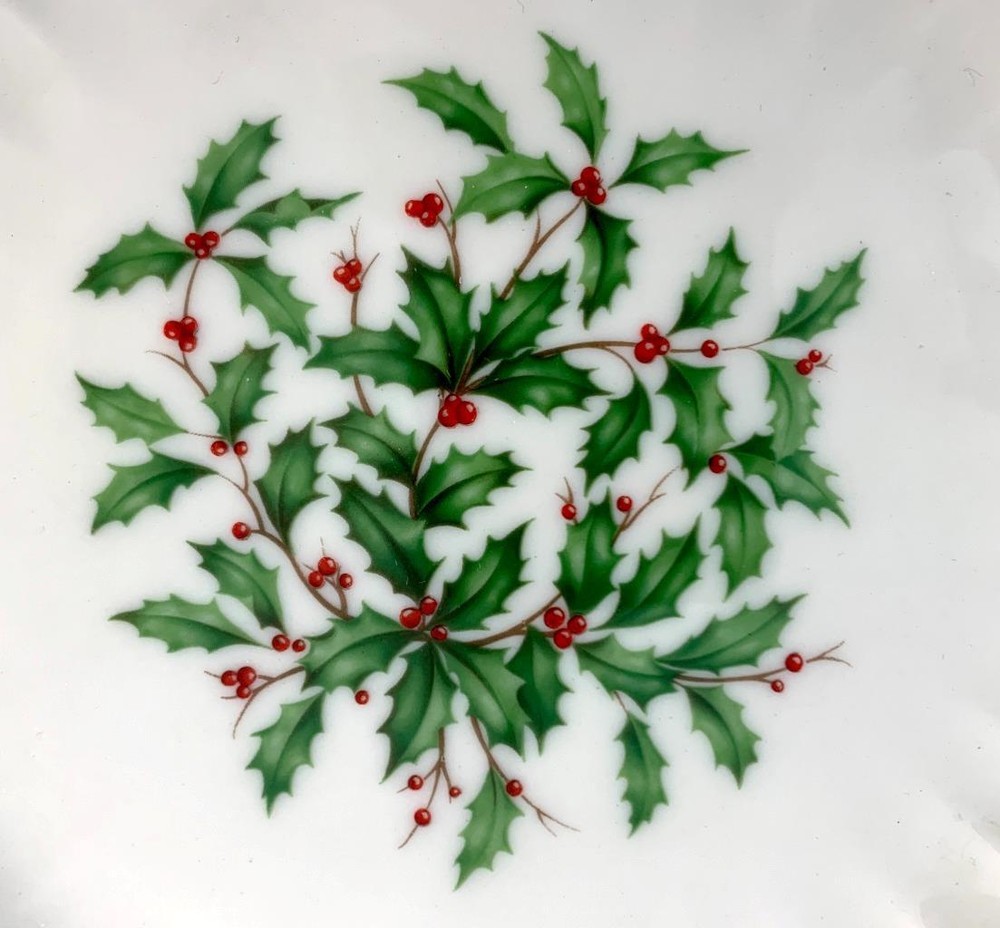 Lenox HOLIDAY Round Compote 5" Tall Excellent CONDITION