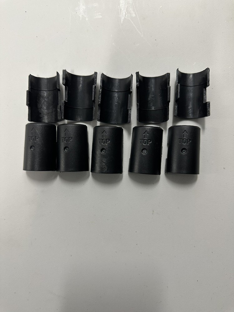 Wire Shelf Clips Shelving 10 Pack 1 Inch Diameter