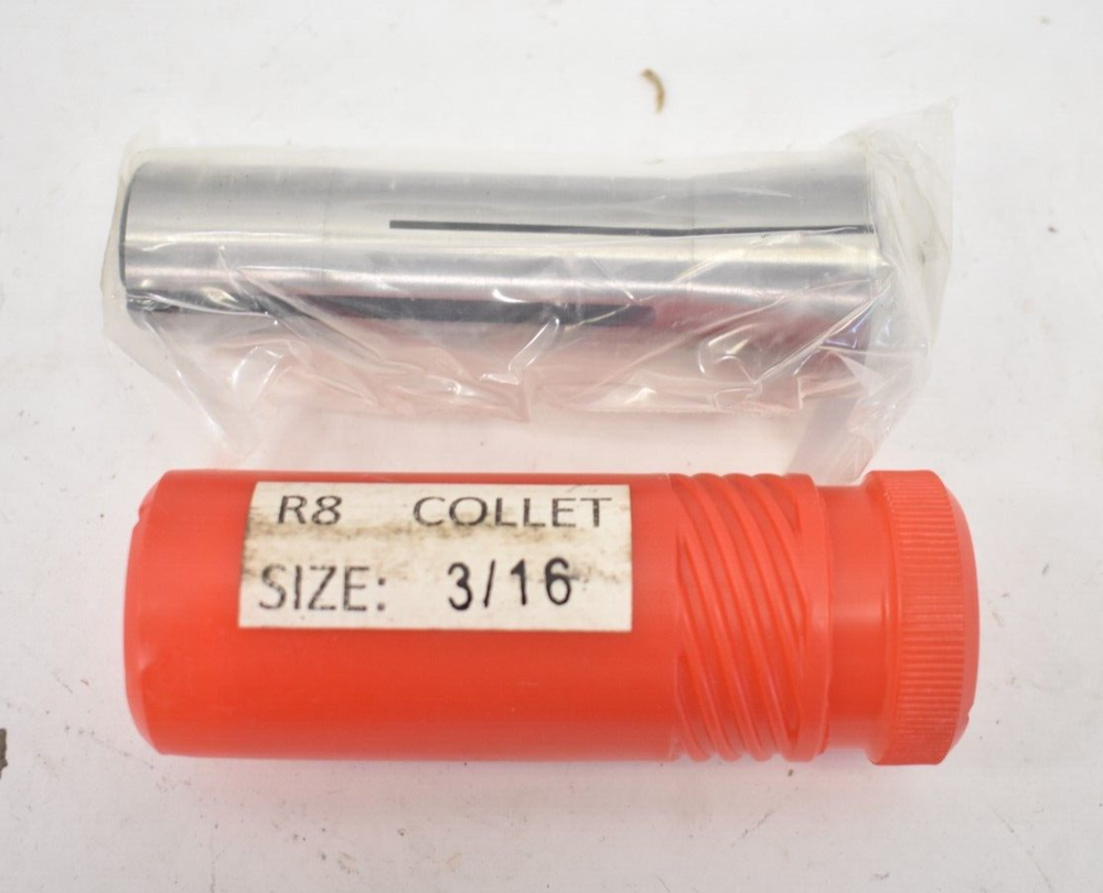 R8 Collet Tool Replacement Cylinder 7/16"-20 Drawbar Thread Unit 3/16" Device