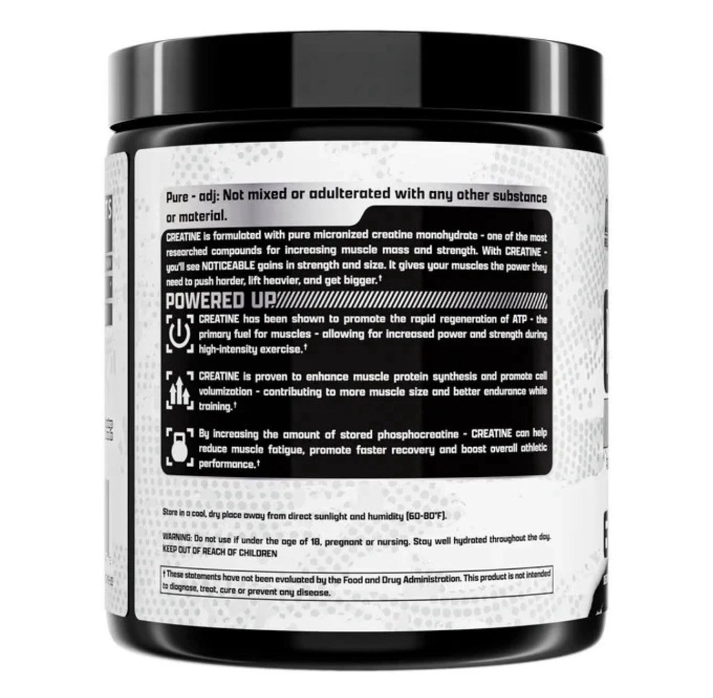 Nutrex CREATINE Monohydrate Powder Pure Micronized Unflavored 60 Serve 300 Grams