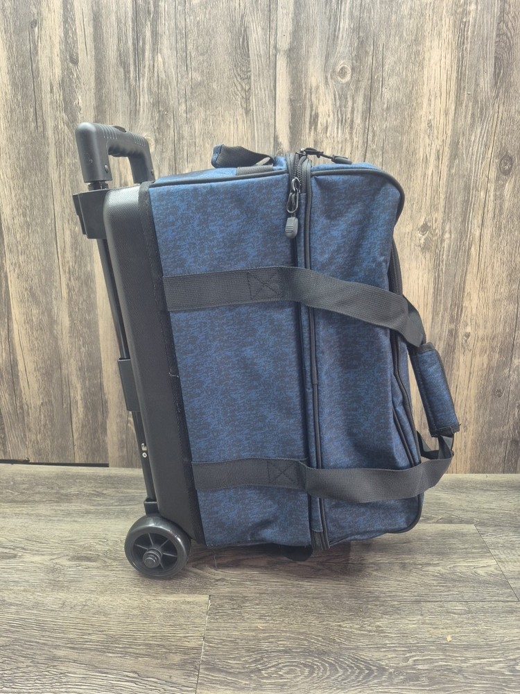 WOLT | Double Roller 2 Ball Bowling Bag with Separate Shoe Compartment, Large