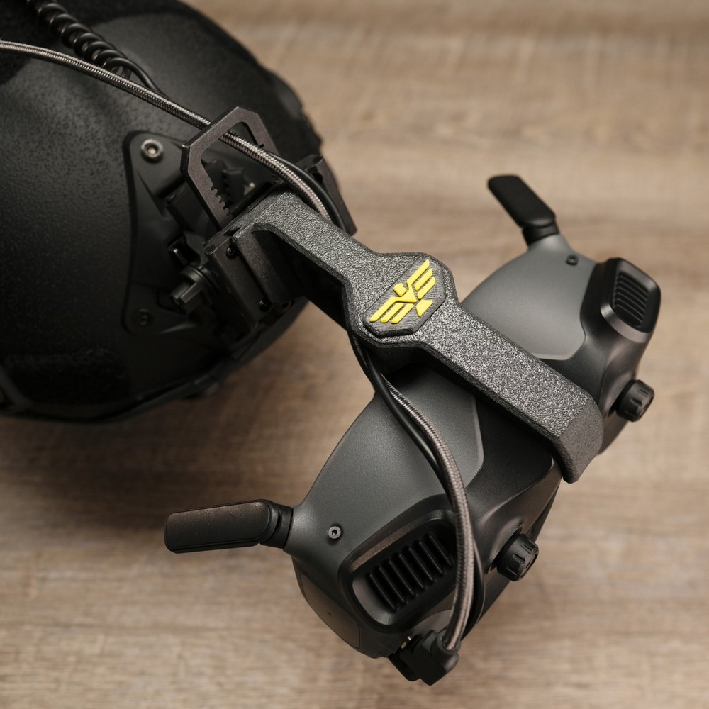 SOLID UAVS Talon – DJI Goggles 2 Helmet Mount Adapter