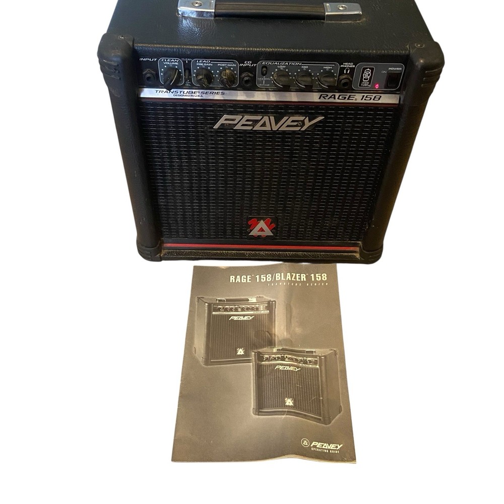 Peavey Amplifier Rage 158 Equipped Transtube Rage Technology Edition USA Made