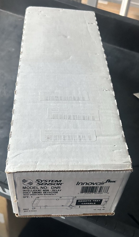 System Sensor Innovair DNR Intelligent Non Relay Duct Smoke Detector