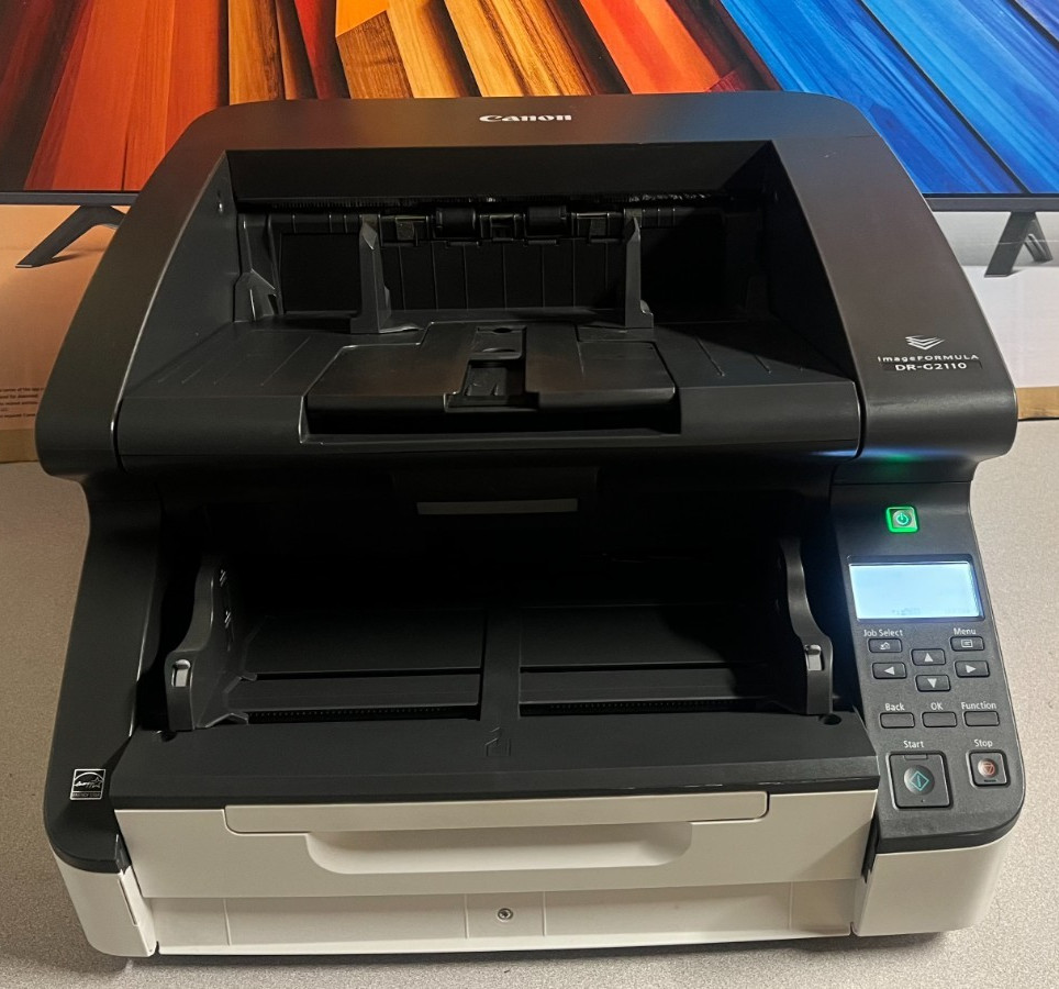 Canon imageFORMULA DR-G2110 Sheetfed Scanner - LOW 106K  total scans