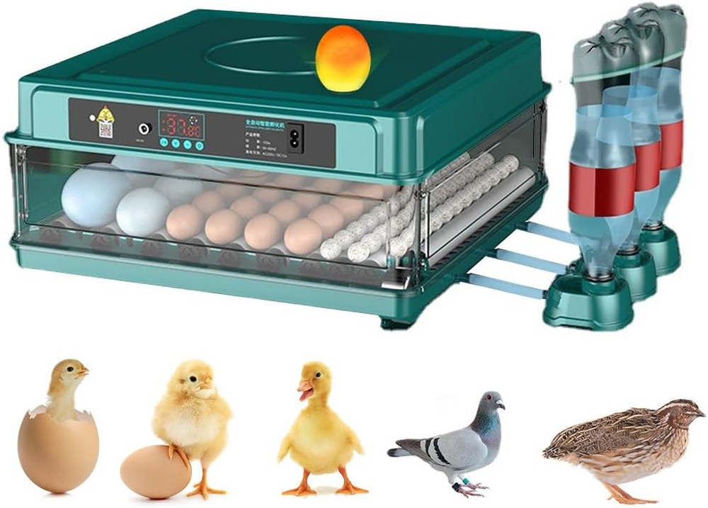 Automatic Egg Incubator 38 Egg Digital Poultry Hatcher Machine Automatic Egg Tur