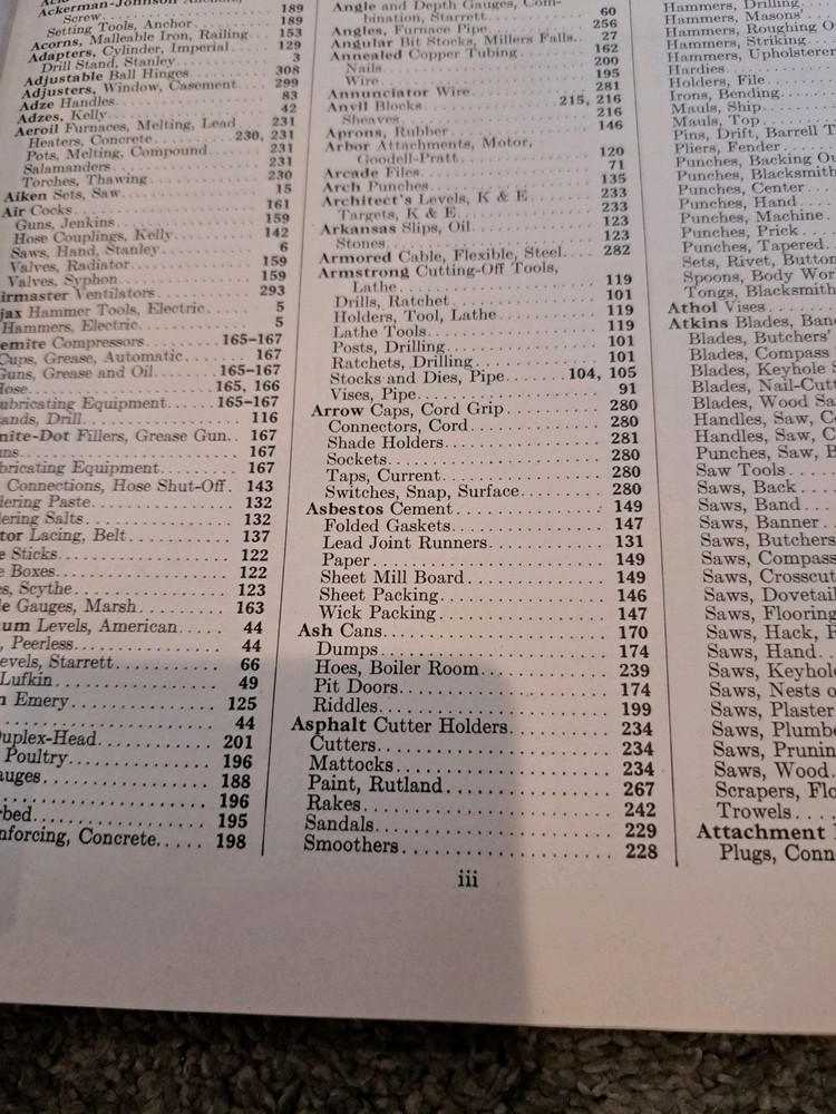 Clark and Barlow Hardware Co. Catalog B 1930