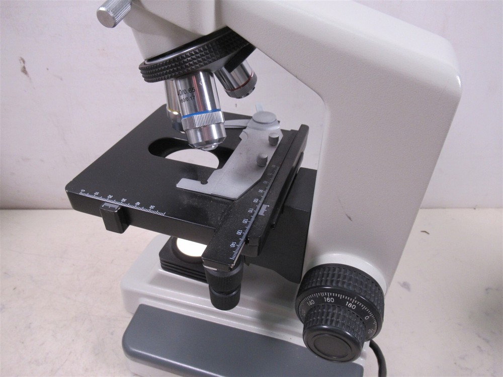 Frey Scientific B2-220 Binocular Microscope w/ Objective Lenses & Eyepieces