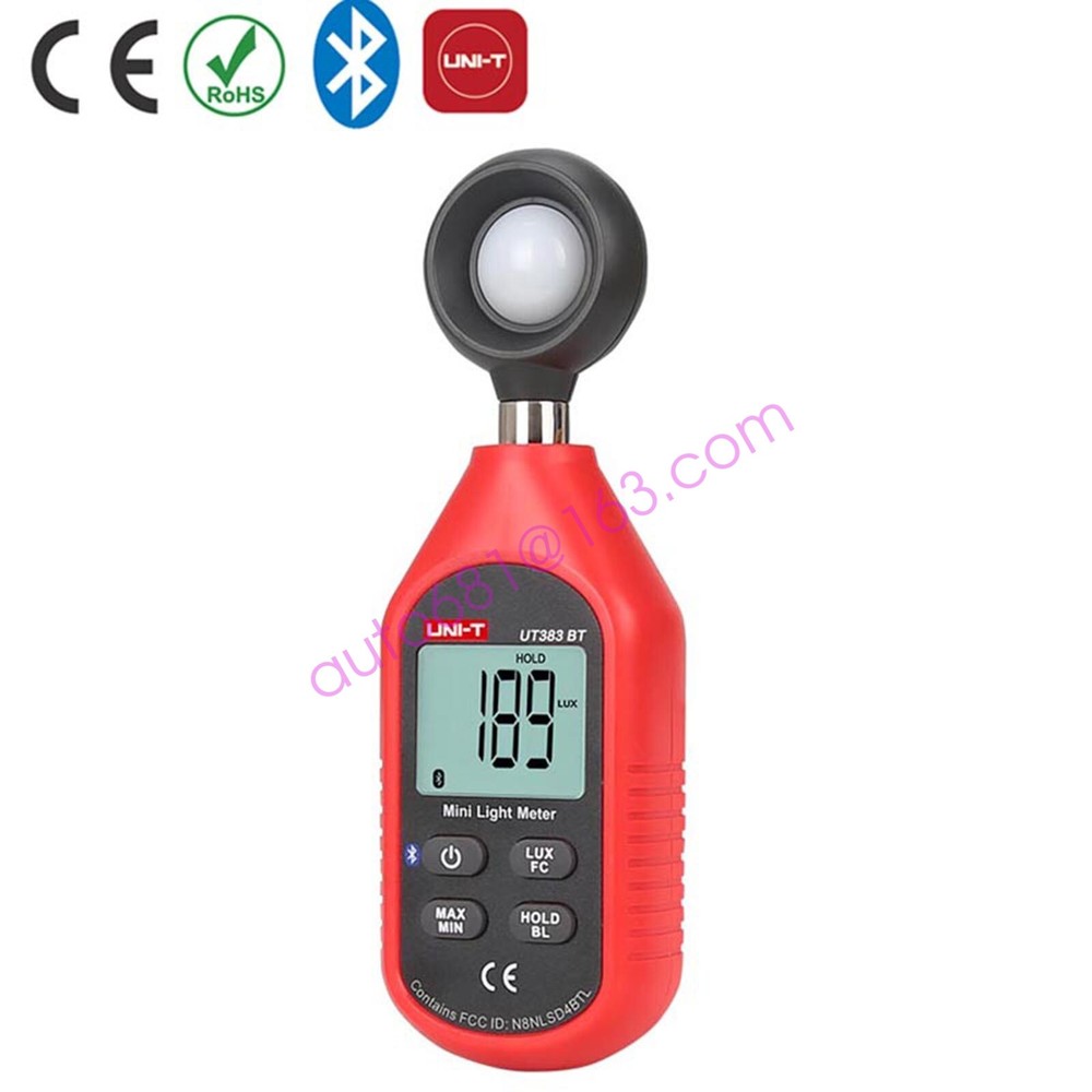 UNI-T UT383-BT Mini Light Meter LCD Display with Bluetooth iENV