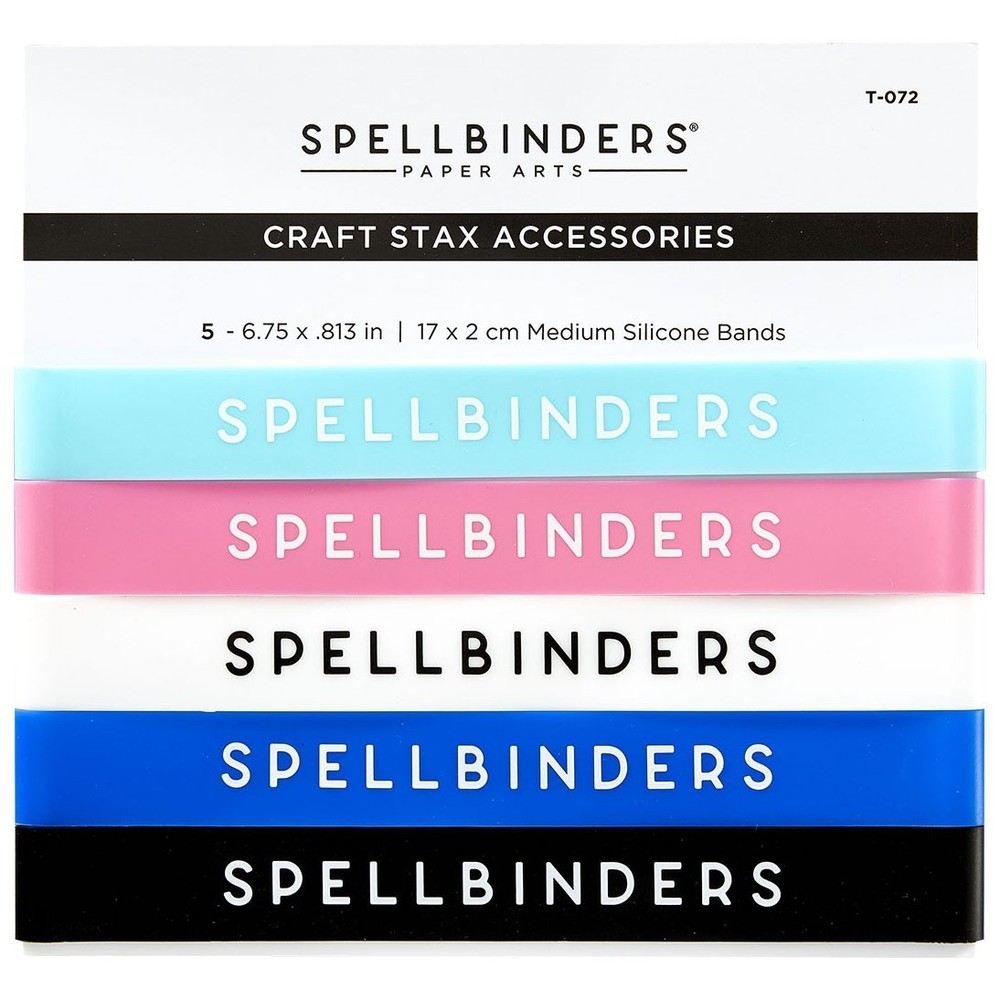 Spellbinders Craft Stax Silicone Bands-Medium