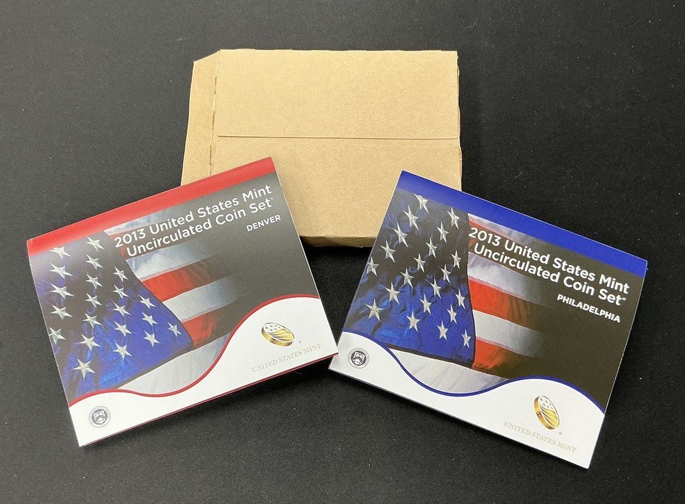 2013 Uncirculated Coin Set U.S Mint OGP ** Mint Packaging Error **