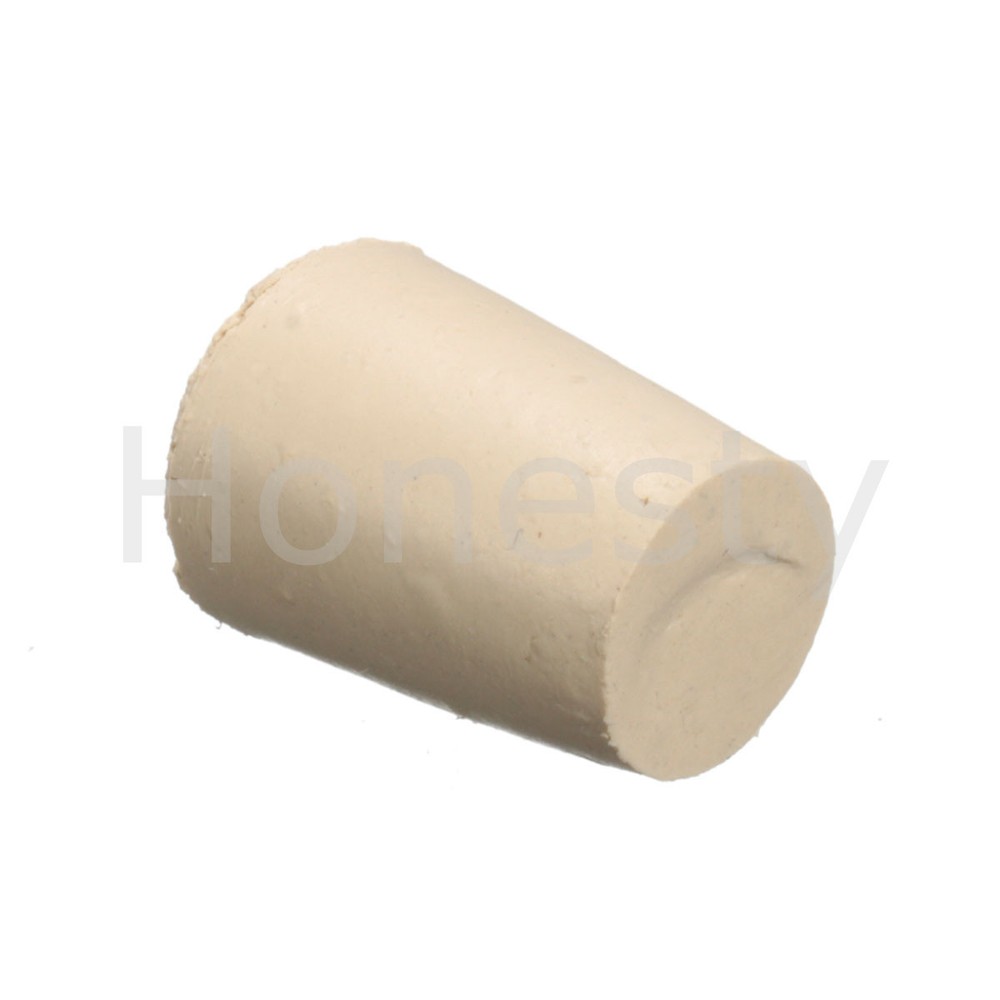 Solid Rubber Stopper Bung Laboratory Engine Seal Flask Tapered Tube Plug 15 Size