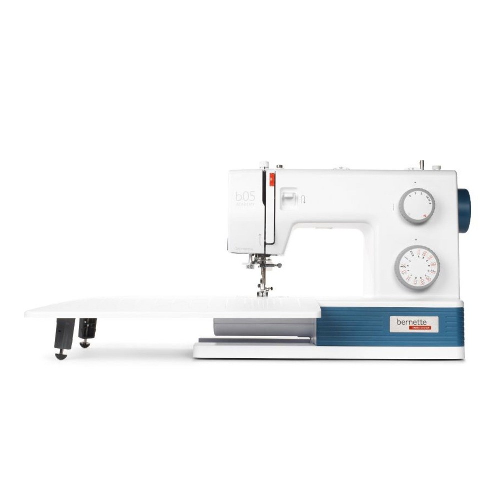 Bernette B05 Academy Sewing Machine with 100 Thread Spools & Matching Bobbins