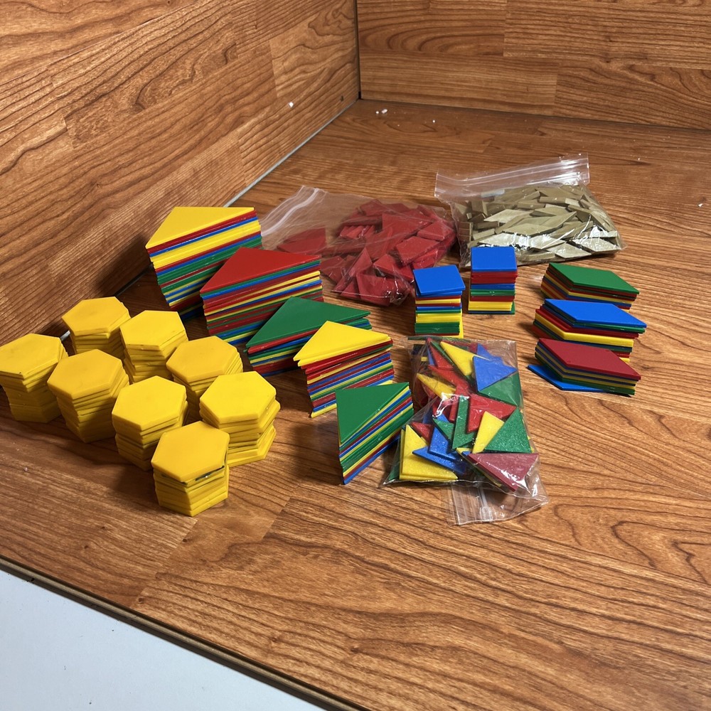 Lot 498 Learning Resources Class Pack Tangrams, Early Math Manipulatives