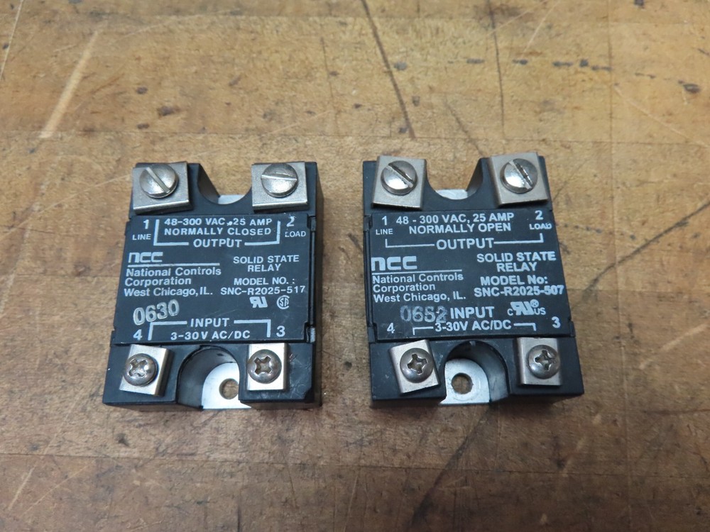 NCC SNC-R2025-507 solid state relay 3-30VAC (@D91)