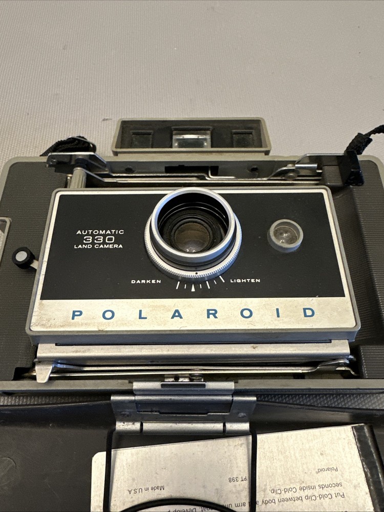 Vintage Polaroid Automatic 330 Land Camera Untested