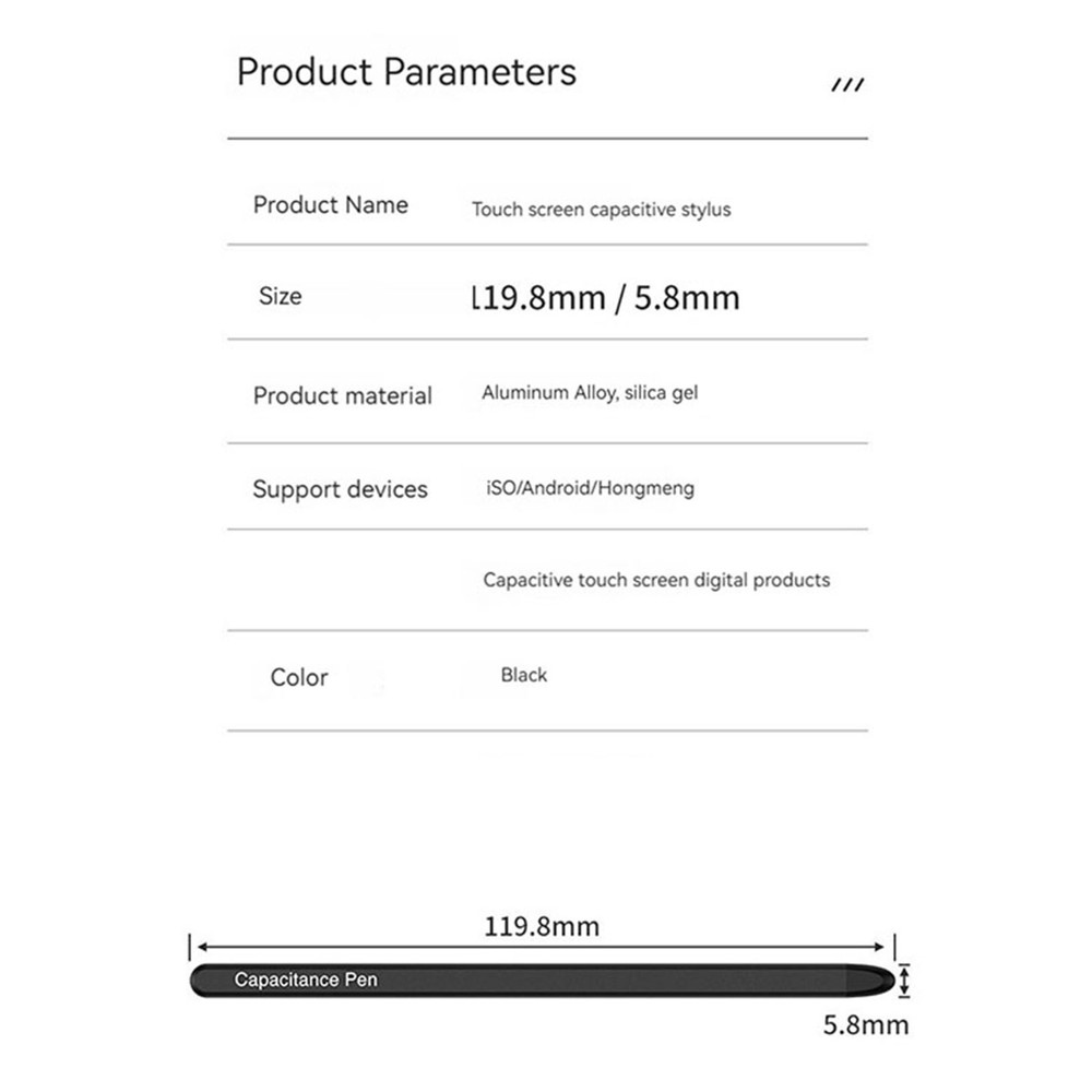 Folding Screen Capacitance Pen Accessories for Samsung