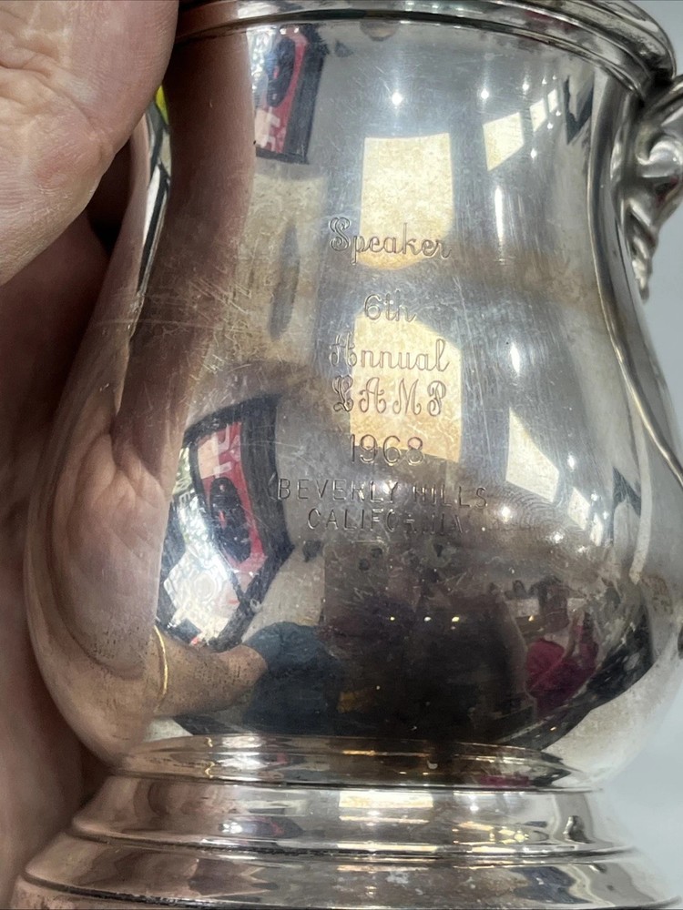 Sterling Silver Pint Mug 195.5 Grams