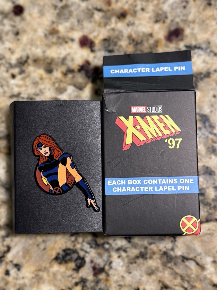 Marvel Studios X-Men '97 Character Lapel Pin Box Lunch Jean Grey