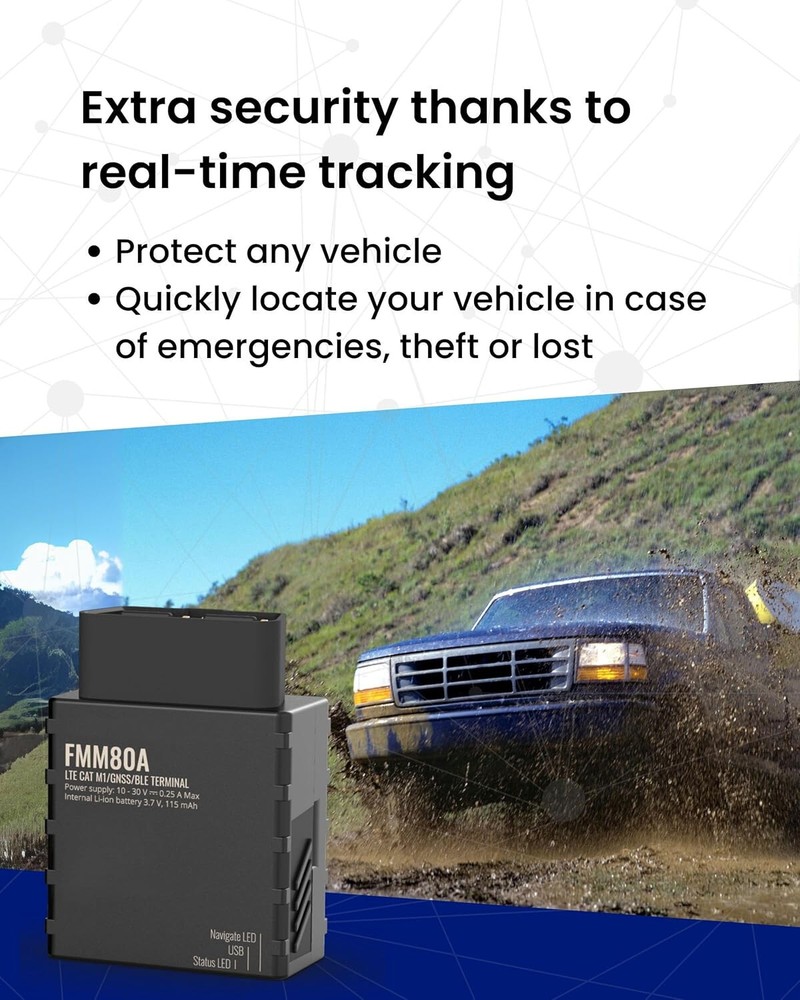 Transpoco 4G FMM80A Vehicle GPS Tracker