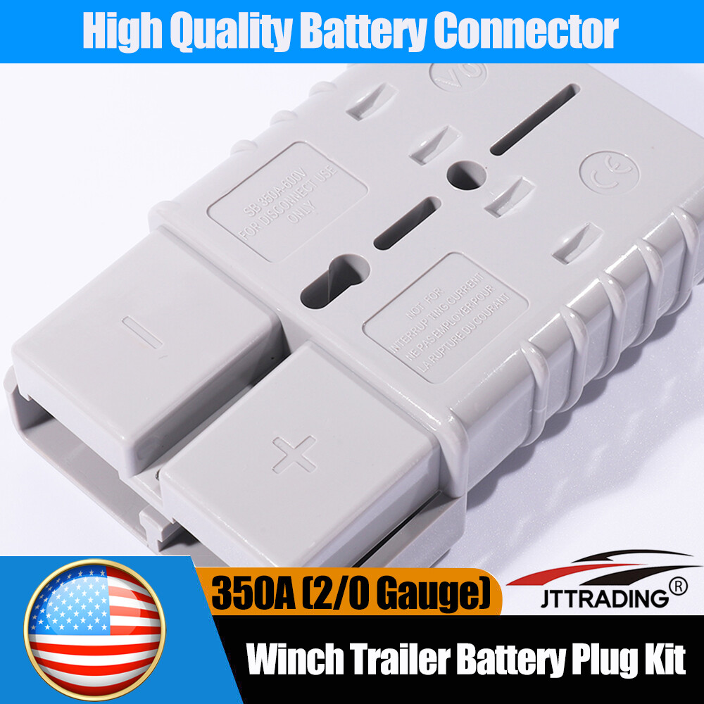 350Amp Battery Quick Connect/Disconnect Connector 12V Wire Harness Plug Connect