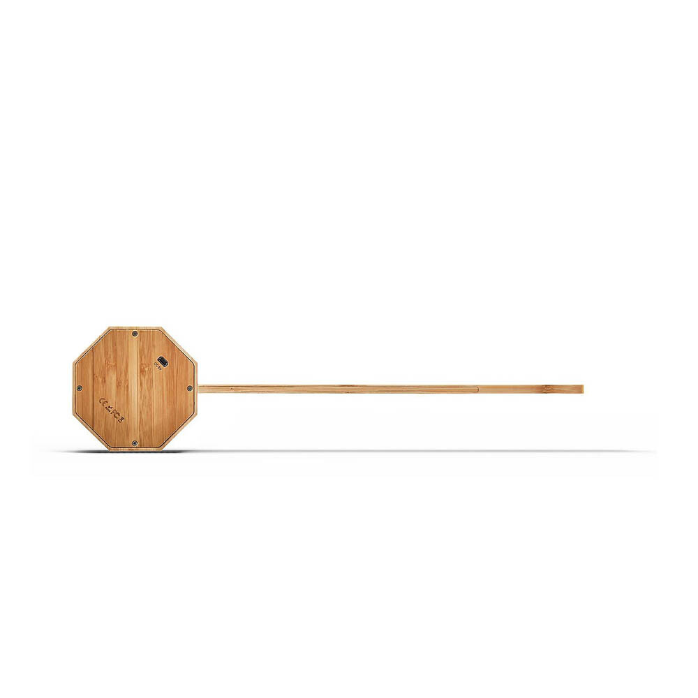 NEW Gingko Octagon One Plus Alarm Clock Light Natural Bamboo